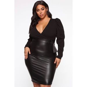 Fashion Nova Somewhere There Is You Dress